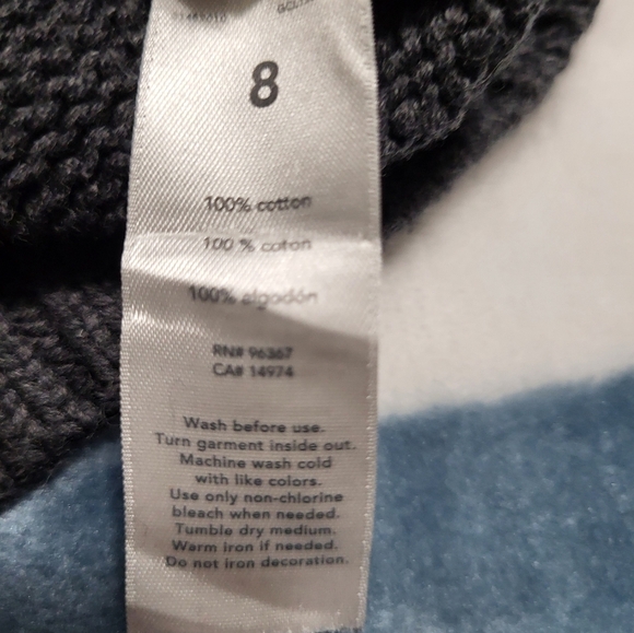 Vintage-Oshkosh kids sweater Size 8 - Picture 4 of 4